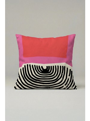 Viki Concept Coral Radius Kırlent Kılıfı 046 – Modern 45X45 cm Dekoratif Yastık Kılıfı