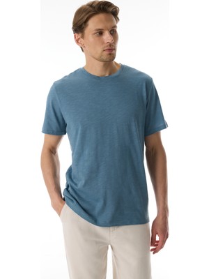 MUDO Regular Fıt Bisiklet Yaka T-Shırt