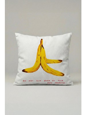 Viki Concept Pop Art Muz Kırlent Kılıfı 002 – Avangard 45X45 cm Dekoratif Yastık Kılıfı