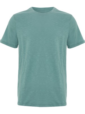 MUDO Regular Fıt Bisiklet Yaka T-Shırt