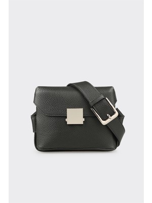 Elle Siyah Kadın Küçük Çapraz Çanta