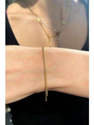 Spossy Silver Jewelry Burgu Bileklik