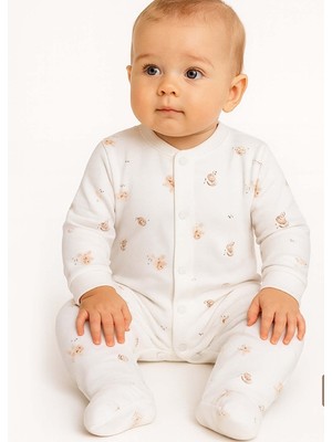 Bistyle Tulum Cookies Cute Happy Somon - Ekru - Bej