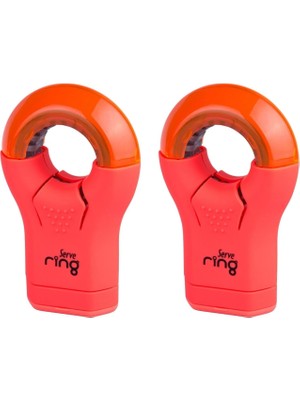 Storemax NO35 Serve Rıng Sılgılı Kalemtras Kırmızı 2lı