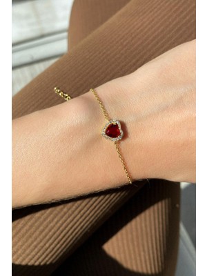 Spossy Silver Jewelry Kalpli Zincir Bileklik