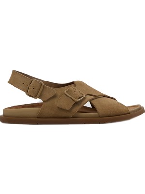 Camper Lluc Sandal Kadın Kahverengi Sandalet K201880-002