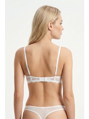 Rays Ekru Dantel Detay Braled Takım 501