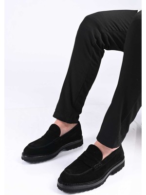 Bestello Bağcıksız  Eva Taban Hakiki Deri Loafer 174-802 Erkek Ayakkabı