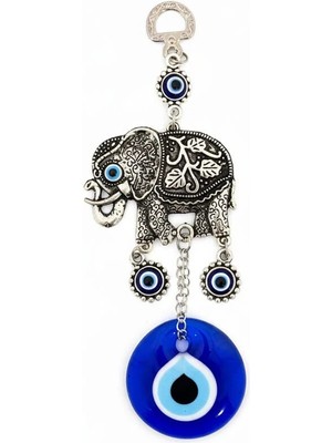 Alfa Life Marketing Nazar Boncuğu Tekli Fil Askılık