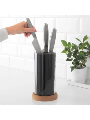 Ikea 365+BIÇAKLIK Siyah 13X24 cm