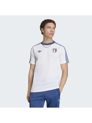 Adidas Italy Originals Erkek Beyaz Tişört (KC6611)