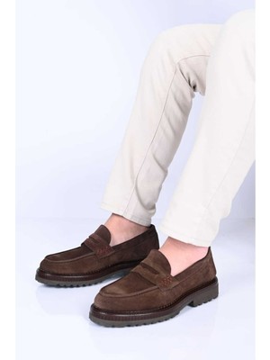 Bestello Bağcıksız  Eva Taban Hakiki Deri Loafer 174-802 Erkek Ayakkabı