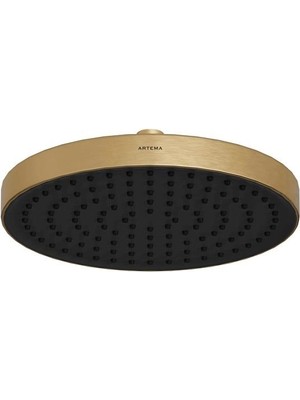 Artema Core R Duş Başlığı 1F,250 Ø Fırçalı Altın A4591225