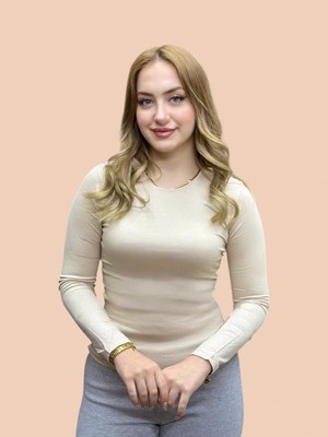 Levamor Kadın Bisiklet Yaka Uzun Kollu Likralı Pamuklu Body