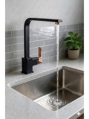 Sardıcı Voids Rose Kare Mutfak Eviye Bataryası