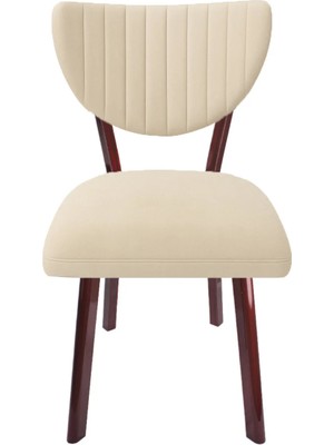 ProBella Elma Mutfak Sandalyesi Yemek Odası Bahçe Balkon Otel Restoran Kafe Sandalyesi