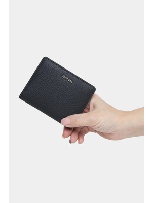 Massarelli Rewina x Hakiki Deri Kadın Kartlık Antrasit MCZ9109