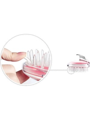 Pileli Store Silikon Yumuşak Duş Saç Fırçası