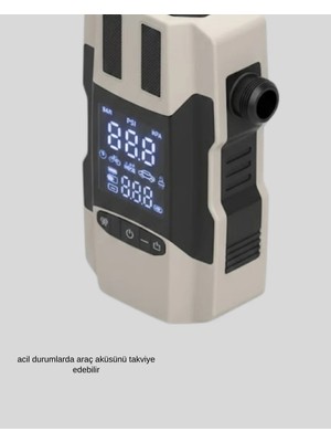 Astraltech 12.000 Mah Akü Takviye Powerbank Dahili Hava  Dijital Ekranlı