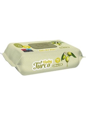 Baby Turco Islak Havlu Çiçek Demeti 90 Yaprak