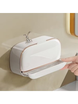 Ttt Kapaklı ve Drenaj Bölmeli Duvara Monte Sabunluk