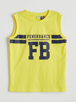 Lc Waikiki Yeni Sezon Bisiklet Yaka Fenerbahçe Baskılı Erkek Çocuk Atlet