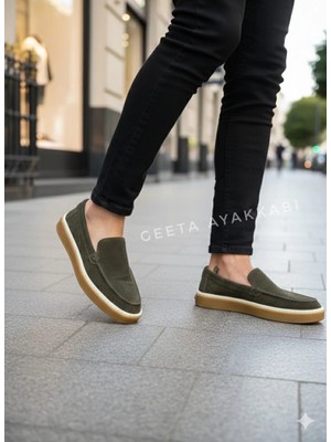 Erkek Günlük Comfort Ayakkabı Yeşil