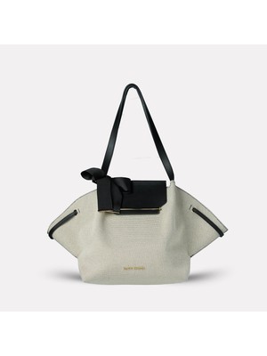 Black Ribbon Sasha Midi Omuz Çantası