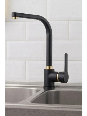 Sardıcı Gia Mutfak Eviye Musluk Çift Su Girişli