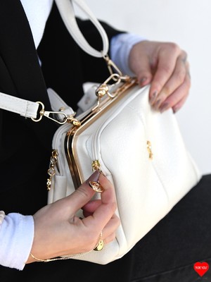 Jara Bag Vienna Kadın 4 Bölmeli Astarlı Burslu, Fermuar Kapamalı El Kol ve Omuz Çantası