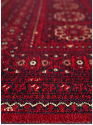 Luxess Buhara 1151 Kırmızı Pamuk Taban Halı