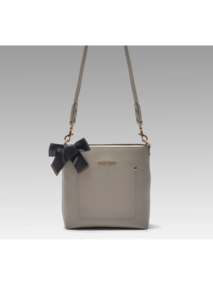 Black Ribbon Punto Çapraz Çanta