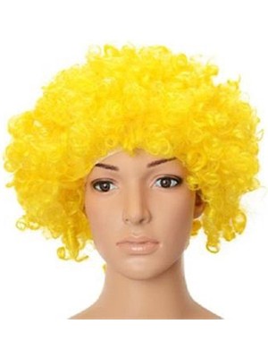 Ttt Sarı Renk Peruk Saç