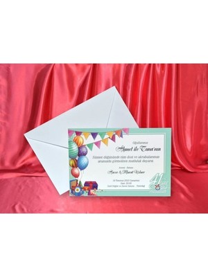 ABC Ofis Sünnet Davetiye 1234