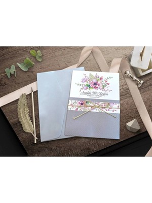 ABC Ofis Düğün Nişan Davetiye 972