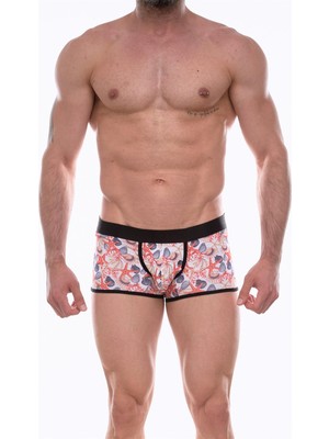 Pileli Store Erkek  Desenli Boxer