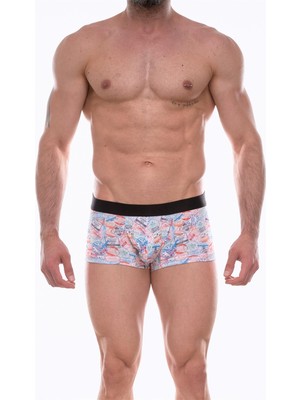 Pileli Store Erkek  Desenli Boxer