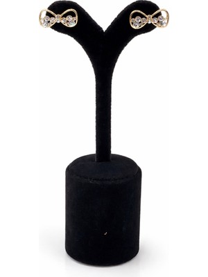 Pangu Lak Kaplama Taşlı Fiyonk Küpe