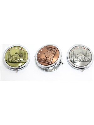 Pileli Store Metal Istanbul Temalı Yöresel Kabartmalı El Aynası