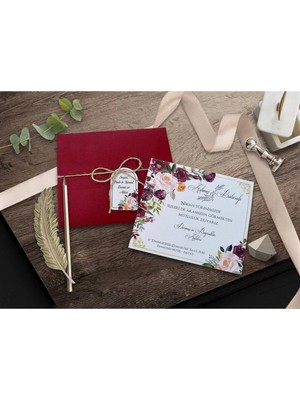 ABC Ofis Düğün Nişan Davetiye 986