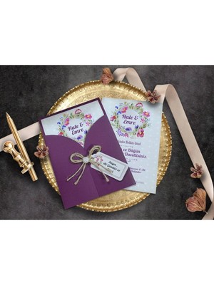 ABC Ofis Düğün Nişan Davetiye 3428