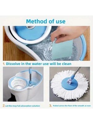 Pileli Store Zemin Temizleme ve Parlatma Tableti 20 Adet