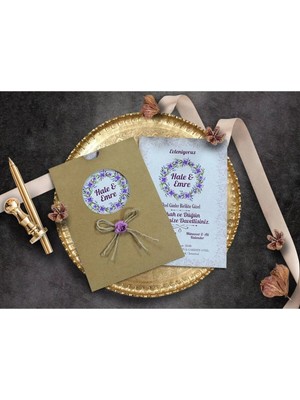 ABC Ofis Düğün Nişan Davetiye 3425