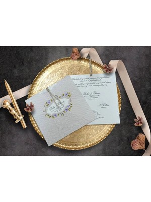 ABC Ofis Düğün Nişan Davetiye 3419