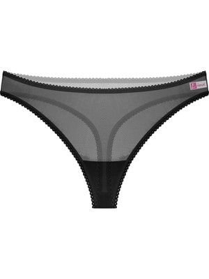 Pileli Store Büyük Beden Kadın Fantazi Bato Külot Tanga