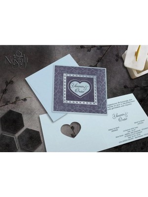 ABC Ofis Düğün Nişan Davetiye 3167