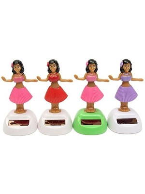 Pileli Store Güneş Enerjili Solar Dans Eden Kız