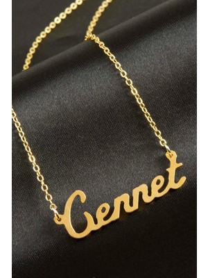 Tkçbj Cennet Isimli Kolye (Kişiye Özel) Tkçbj