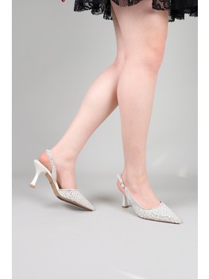 Birikon AVEL İncili Karnı Yarık Stiletto SEDEF