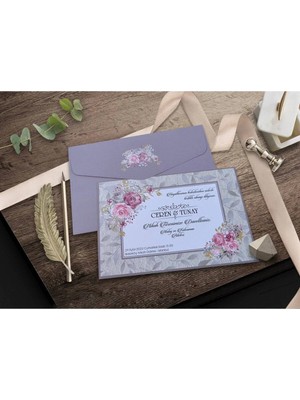 ABC Ofis Düğün Nişan Davetiye 973